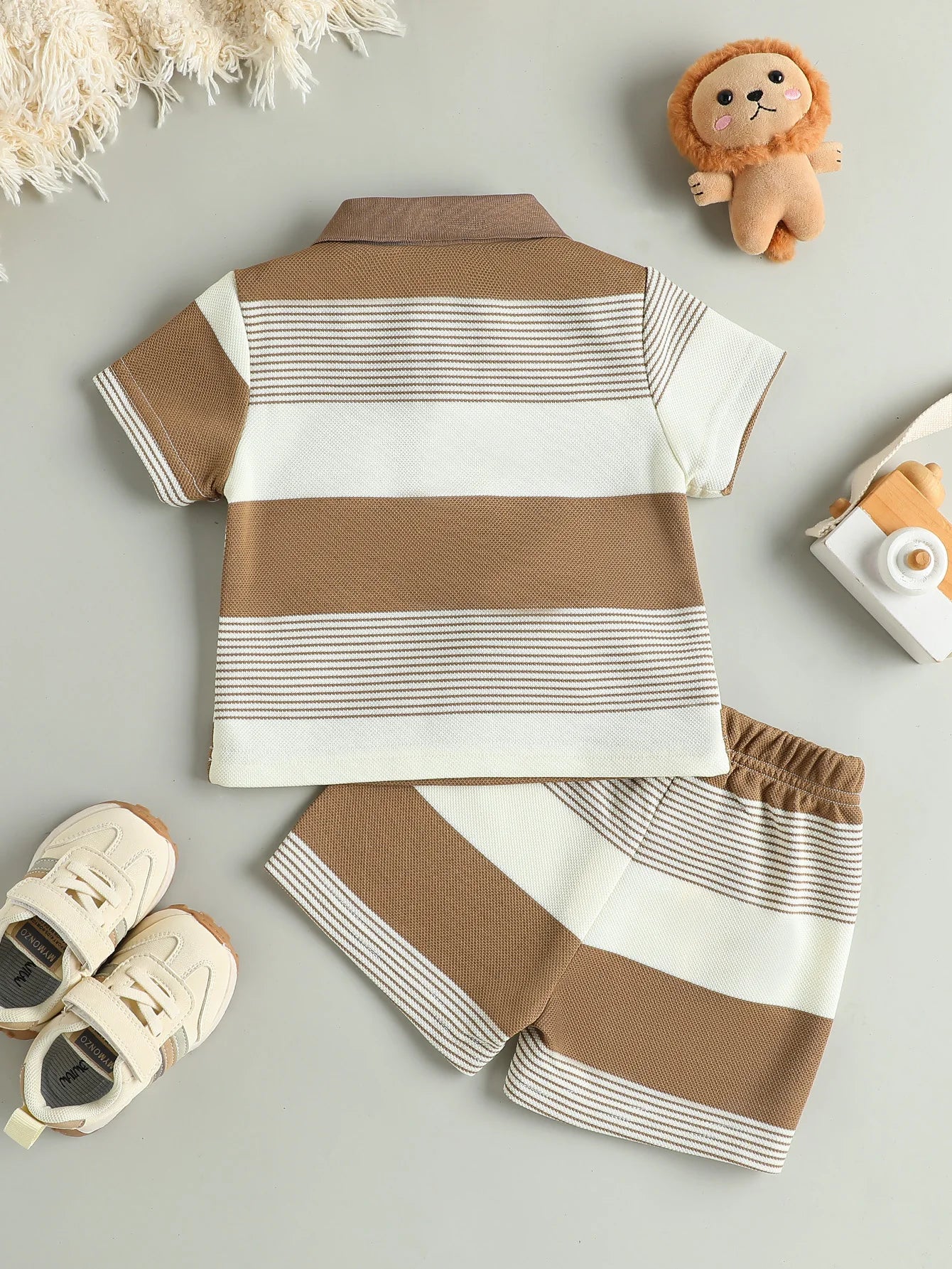 Conjunto Little Bear – Listras de Verão