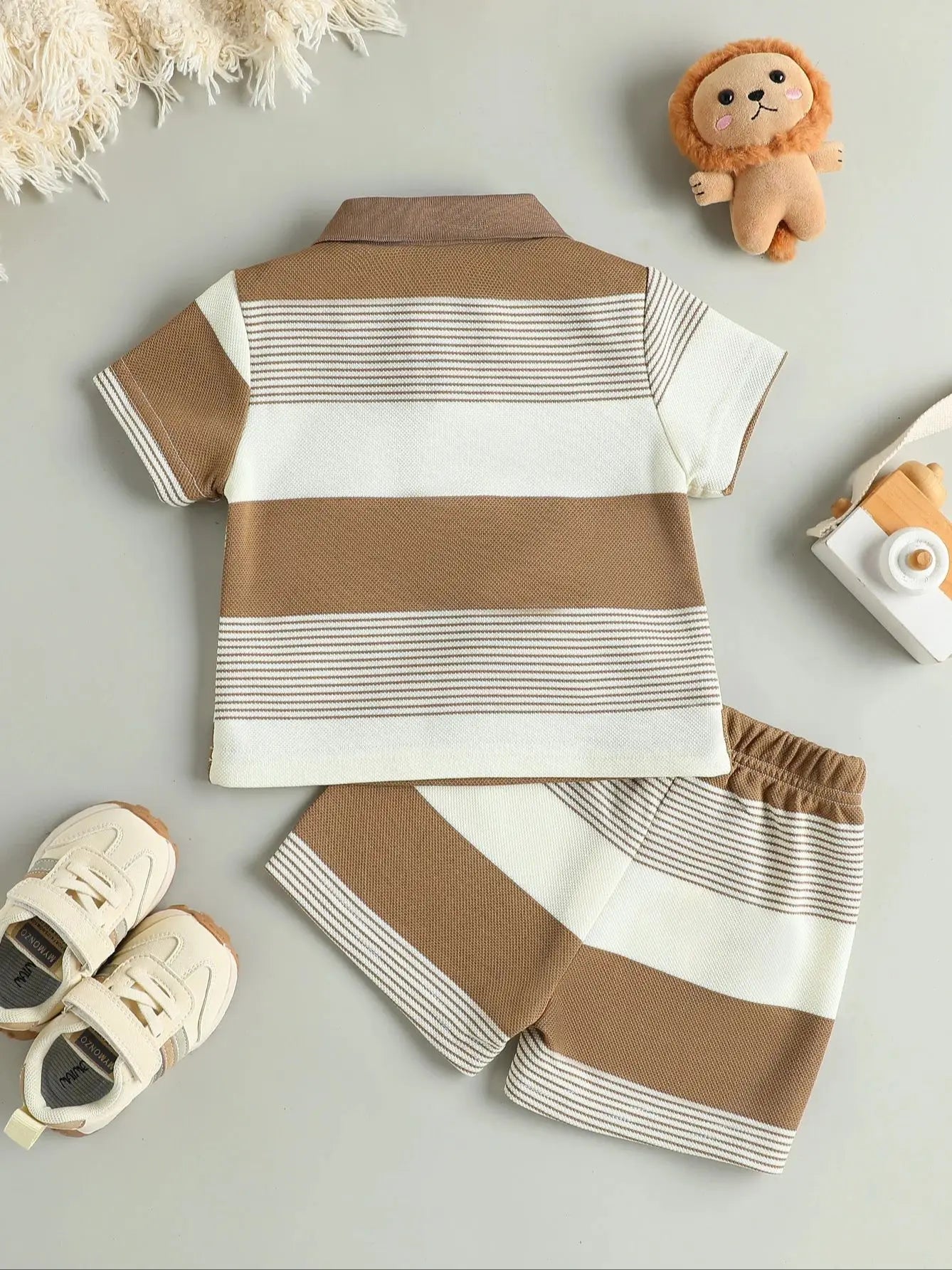 Conjunto Little Bear – Listras de Verão