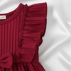 Vestido Burgundy Charm